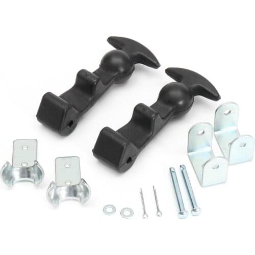 X-2pcs/set Rubber Bonnet Fastener 112mm Door Catch Pull Strap Car Horsebox Trailer Truck