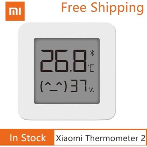 Xiaomi Mijia Bluetooth Humidity Monitor Smart Sensor Digital Hygrothermograph Hygrometer Thermometer Moisture Meter LCD Screen