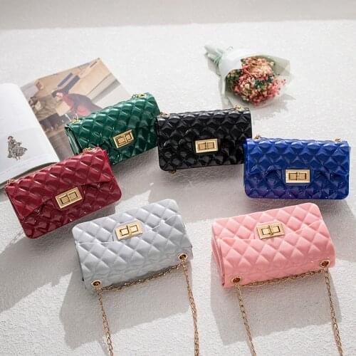 Women Jelly Bag Shoulder Messenger Colorful Bags For WomenLuxury Handbags Women Bags Designer Clutch Purses