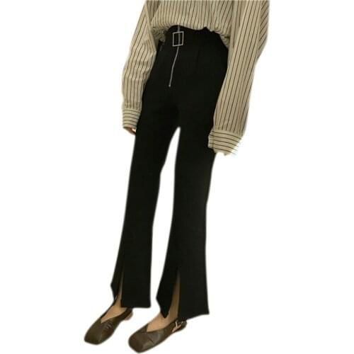 Vy1009 2020 spring summer autumn new women fashion casual Popular long Pants woman female OL Ankle-Length Pants Flare Pants