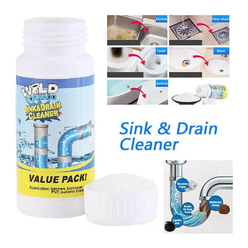 2020 Hot Powerful Sink Drain Cleaner Portable Powder Cleaning Tools Super Power Amazing All-Purpose Quick Foaming Toilet Cleaner