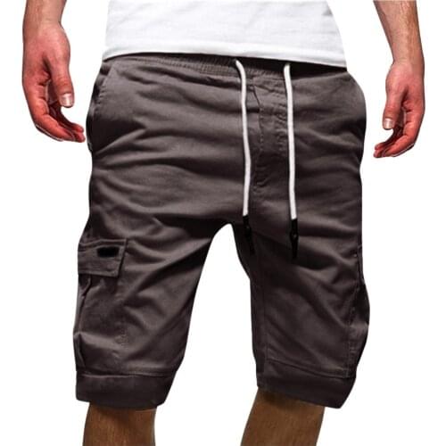 2021 Mens Shorts Cargo Shorts Summer Bermudas Male Flap Pockets Jogger Shorts Casual Working Army Tactical Soft Comfort Shorts