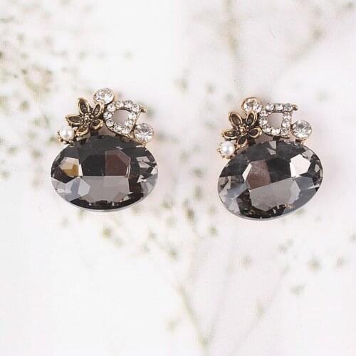 5 Pcs Rhinestone Pearl Flower Plate Diamond Button Jewelry Scarf For Hair Accessories Sewing Decorative Clothing Coat Buttons