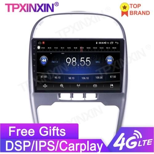 Android 10.0 128GB Car GPS Navigation No DVD Player For Chery Tiggo 3 2014-2016 Auto Radio Multimedia Player Car Head Unit IPS