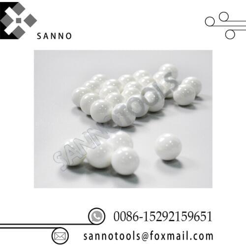 Free shipping! Diameter 6.35mm 6.747mm ZrO2 yttrium stabilized zirconia ceramic ball zirconia oxide ball for grinding
