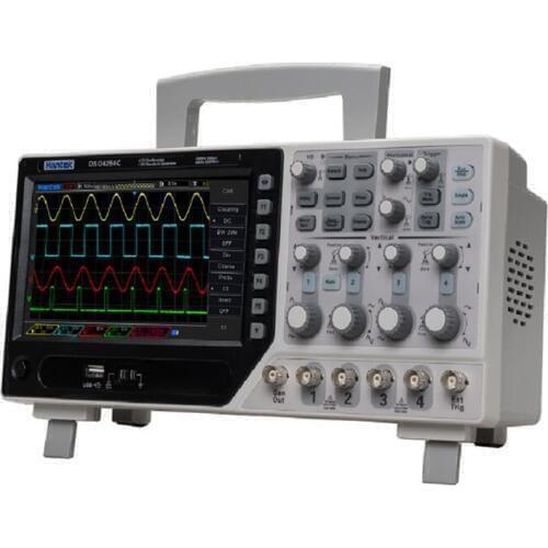Hantek DSO4084C Digital Oscilloscope Portable 80MHz Bandwidth/ 4 Channels / 1GSa/s Sample Rate