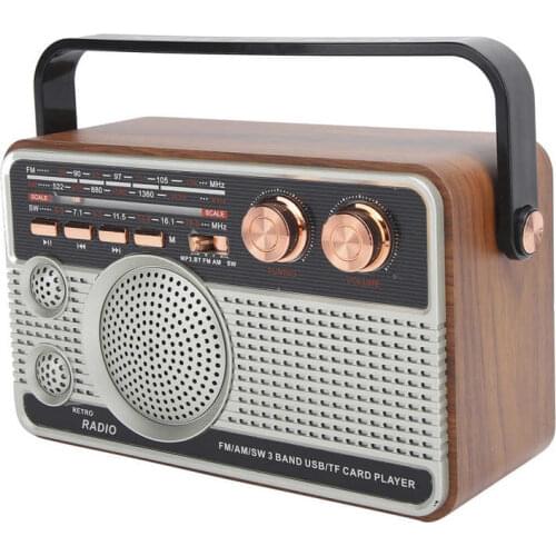 Dab radio digital radio receiver FM/AM/SW Radio Portable Rechargeable USB Speaker for U Disk/Memory Card mini radio for Home Gar