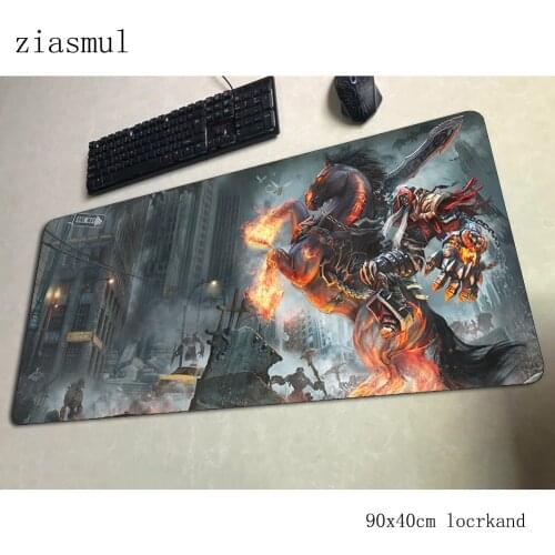 Darksiders padmouse 900x400x3mm gaming mousepad game wrist rest mouse pad gamer computer desk New arrival mat notbook mousemat