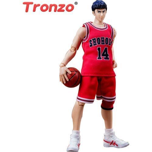 Tronzo Action Figure Slam Dunk Mitsui Hisashi Movable Figure PVC Model Toys Anime Slam Dunk SHF Mitsui Hisashi Figurine Toys