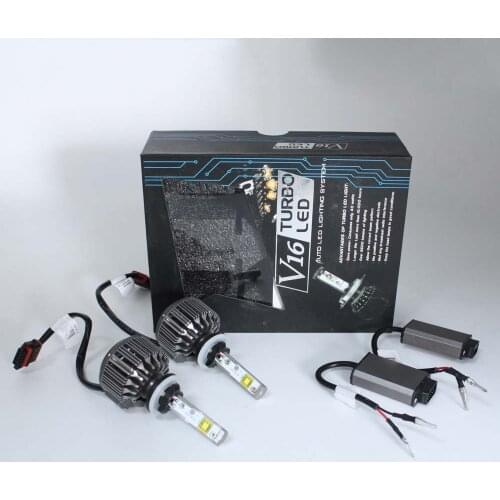 XIANGSHANG Car Led H27 880 Headlight Bulbs 40W 4800LM Auto Headlamp White 6000K Fog Driving Head Light Lamp Conversion Kit