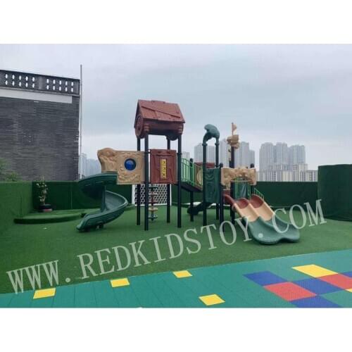 Wholesale CE Certificated Forest Themed Children Playground Equipment HZ-ML2002001