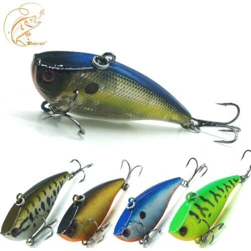 Thritop New VIB Bait 10g 55mm TP091 5 Colors for Choose High Frequent Vibration Hard Lure Quality Fishing Bait