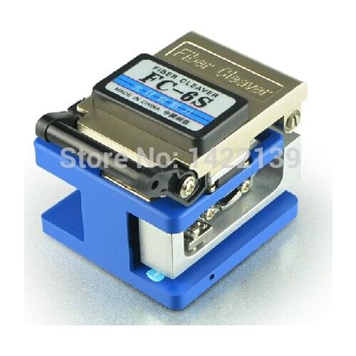 Pro FC-6S Optical Fiber Cleaver Wlan Cutting Tools Optical Cutter Stripping New