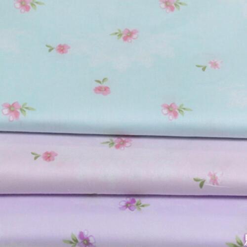 100% cotton twill cloth fresh pastoral small flowers DIY for kids bedding apparel handwork dress curtain home decor telas tissu