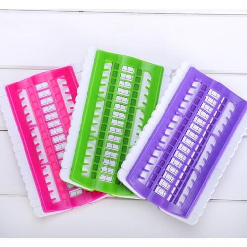 Sewing Needles Holder Embroidery Floss Thread Organizer 30 Positions Cross Stitch Row Line Tool Set DIY Sewing Tools Portable