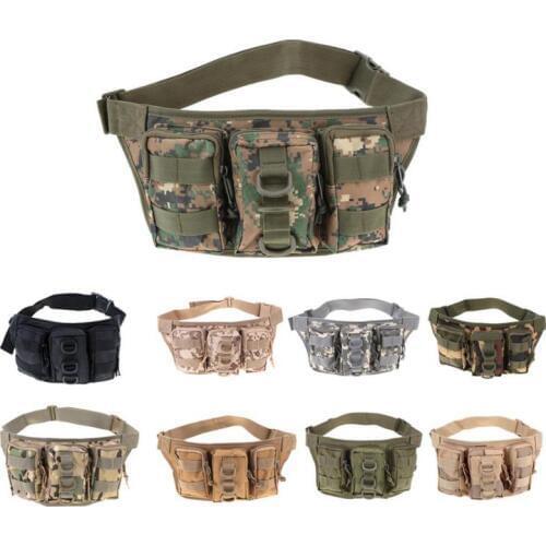 Water Resistant Hiking Traveling Waist Pack Bag Fishing Tackle Storage Running Camping Hiking Hunting Multifunction Bag Hot Sale