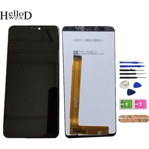 6inch Tested LCD For Multilaser MS60Z LCD Display Screen Digitizer Assembly With Frame Replacement + 3M Stickers