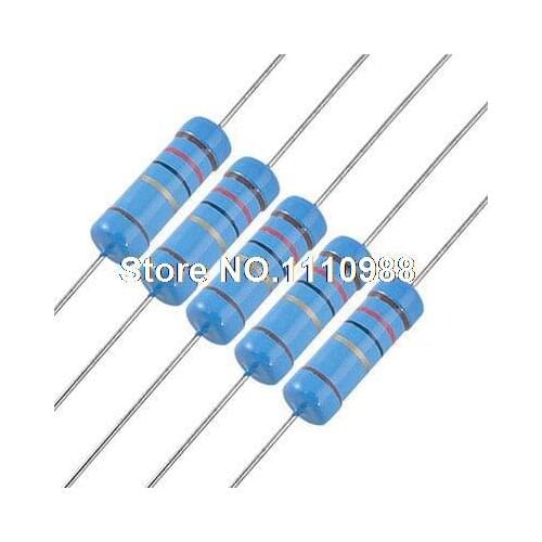 100pcs 3W 12 Ohm 1% Axial Metal Film Resistors 3 Watt