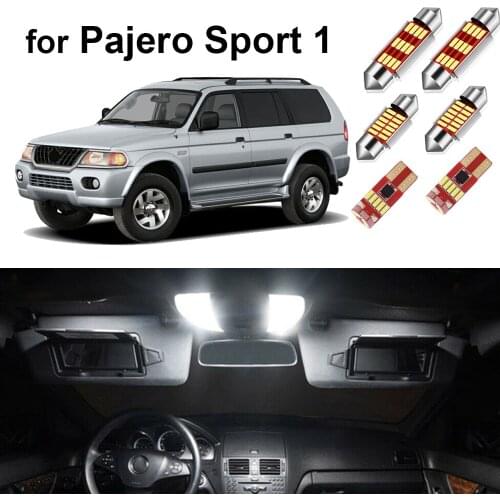 13pcs Canbus Car Led Interior Light Kit For Mitsubishi Montero Shogun Pajero Sport 1 K90 1996-2007 Indoor Lamp