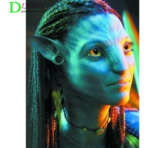 2020 New Full Round Movie Avatar Diamond drawing Diamond embroidery 5D DIY Diamond setting Home decoration gifts