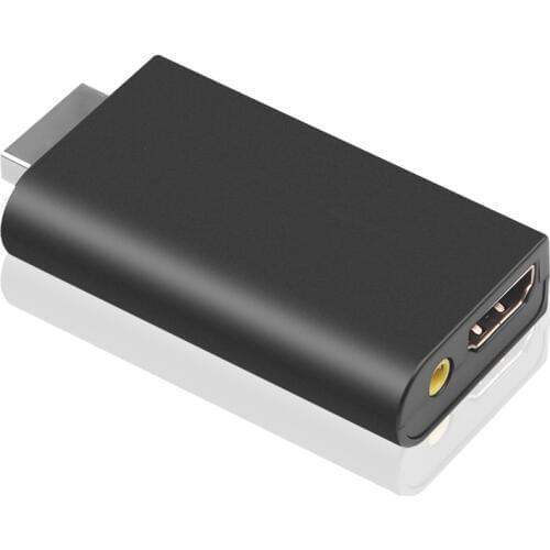 For PS2 To HDMI-compatible Video Converter Adapter With 3.5mm Audio Output For HDTV Mini Game Player High Quality