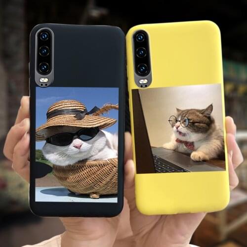 Funny Printed Case For Huawei P30 P 30 Lite P30 Pro Phone Case Colored Silicone Soft Back Cover For Huawei P30 Coque P30lite