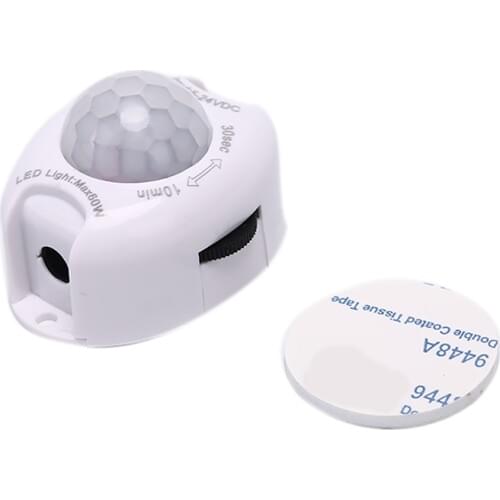 Motion Sensor DC 5V 12V Light Switch Movement Detector Activated Timer Automatic Pir Motion Sensor ON OFF for LED Strip Light