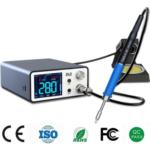 AIXUN T3A Parts for Precision Soldering Station With T12/T245/936 Handles Electric Welding Iron Cartridges Tip Stands of Station