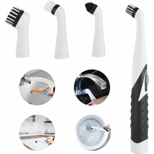 Electric Scrubber Brush Kit Car Detailing Brush Cleaning Brush Tool Drill Brush Cleaner Scrubbing Brush Auto Care Cleaning Tool