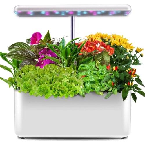 Hydroponics Growing System LED Phytolamp Lamp Gardening Grow Kit for Indoor Herb Garden Flower Vegetable Greenhouse Planter