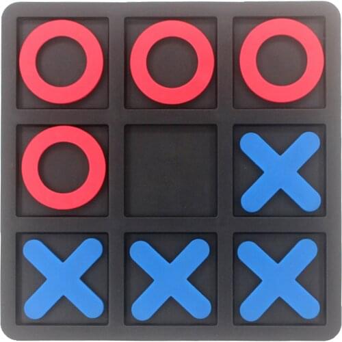 Parent-Child Interaction Leisure Board Game OX Chess Play Table Game Kids Educational Tabletop Family Interactive Toys