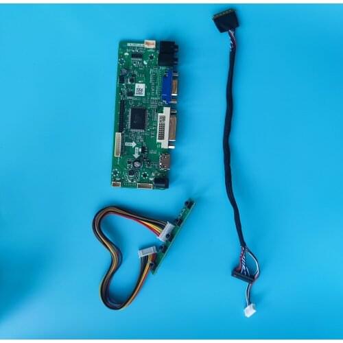 Kit For LP133WX2 1280X800 Controller board LCD DVI 13.3" Monitor LVDS Screen panel VGA HDMI-compatible