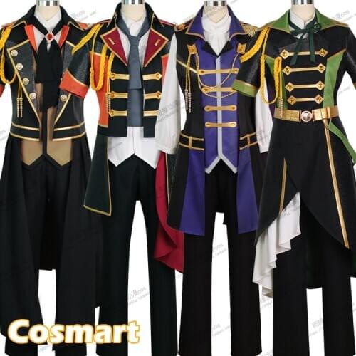 [Customize]Anime Uta Prince Sama S4 Team Rainbow SJ Uniform All 7 Members Role Play Cosplay Costume Unisex New