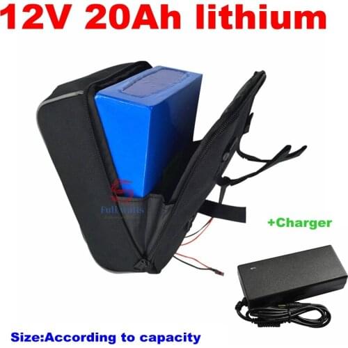 12V 50Ah 20Ah lithium ion 12V 40Ah 12v 30Ah li ion battery for golf trolly cart scooter Portable power supply + charger+ bag