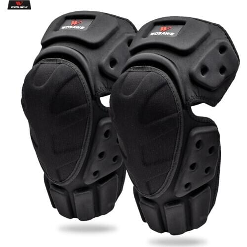 WOSAWE Motorcycle Knee Pads Motocross Knee Protector Off Road Safety Knee Brace Support MTB Ski Sports Protective Gear