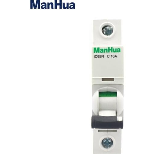 ManHua IC65N series Miniature circuit breaker1P 2P 3P 4P 16A 25A 40A 50A