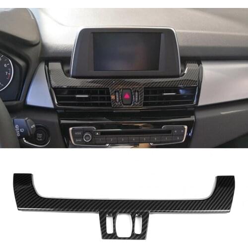 Car Interior Control Navigation Panel Trim Cover for BMW 2 Series F45 F46 218i 220i 2015-2017 ABS Car accessories
