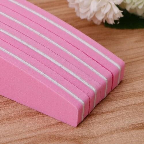 Nail Art Sand Buffer Buffing Tips Manicure Acrylic Gel File Tool 100/180 Grit