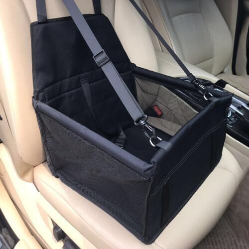 Car pet bag Travel Dog Car Seat Cover Folding Hammock Pet Carriers Bag Carrying For Cats Dogs transportin perro autostoel hond