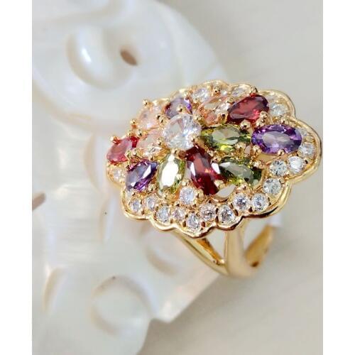 Yunkingdom Rings With Crystals