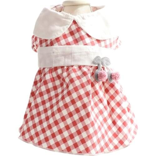 Female Dog Clothes Summer Dog Dress Cat Puppy Small Pet Dresses Yorkshire Yorkies Pomeranian Poodle Bichon Schnauzer Clothing 21