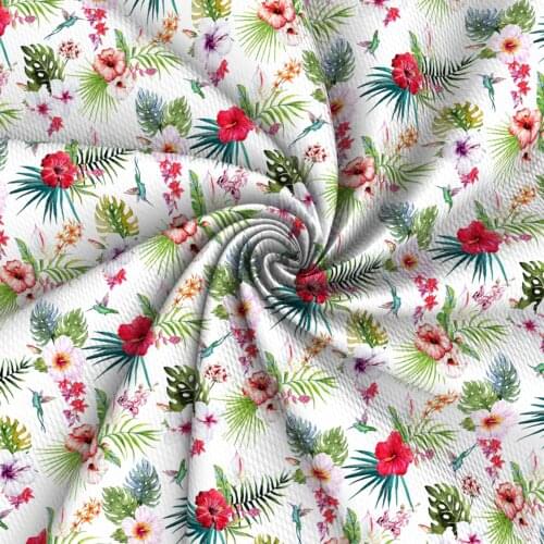 1/2 yard Spring Floral Printed Games Bullet Fabric Liverpool For Tissue Sewing Quilting Fabrics Needlework Material DIY Handmade