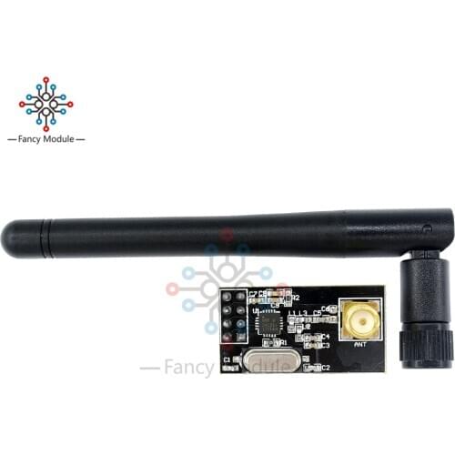 2Pcs 2.4G NRF24L01+PA+LNA SMA Antenna Wireless Transceiver 1100-Meter Distance Microcontroller Module For Arduino Hot Sale