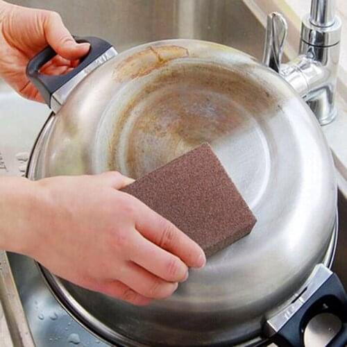 5pcs Carborundum Sponge To Remove Dirt And Rust Sponge Kitchen Cleaning Brush Cleaner Cleaning Brush Kitchen Accessories