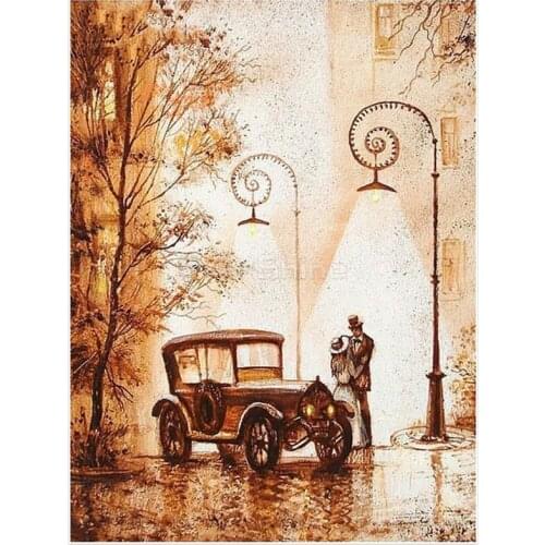 Diamond Painting Full Square New Arrival Couple Diamond Embroidery Beads Picture Kits Diamond Mosaic Full Display BY116