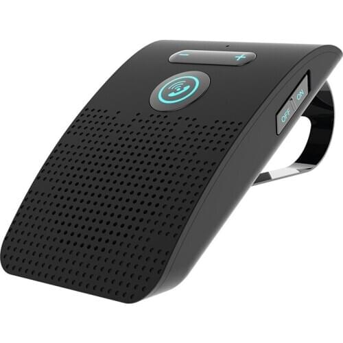 Car Mounted Bluetooth Hands-Free Sp09 One with Two Bluetooth 4.2 Automatic Switch Machine Car Hands-Free Speaker