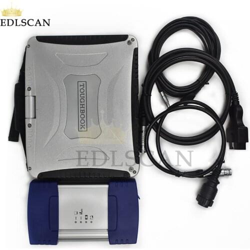 CF19 with Davie XDc II Runtime 5.6.1 for DAF truck diagnostic tool DAF VCI 560 MUX