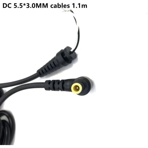 DC 5.0 x 3.0mm Male pin 90 Right Angle cable power adapter connector cord For Samsung Laptop Notebook 5.0*3.0MM DC cable AQJG