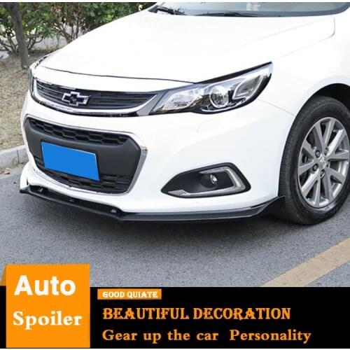 For 2016-2018 Chevrolet Malibu front Bumper Diffuser Bumpers Protector Rear Spoiler ABS Material Body kit bumper rear lip 2017
