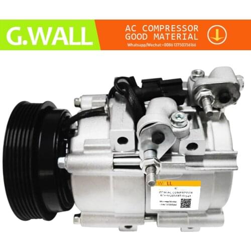 For HS18 AC Compressor Hyundai Santa Fe 2.7L 2001-2006 97701-38171 9770138171 9770126300 97701-26300 9760426000 9760426001